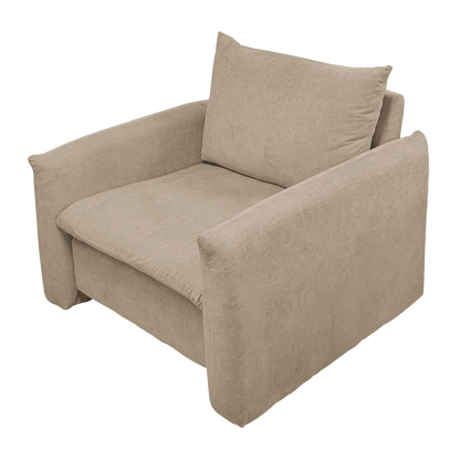Fauteuil club en tissu