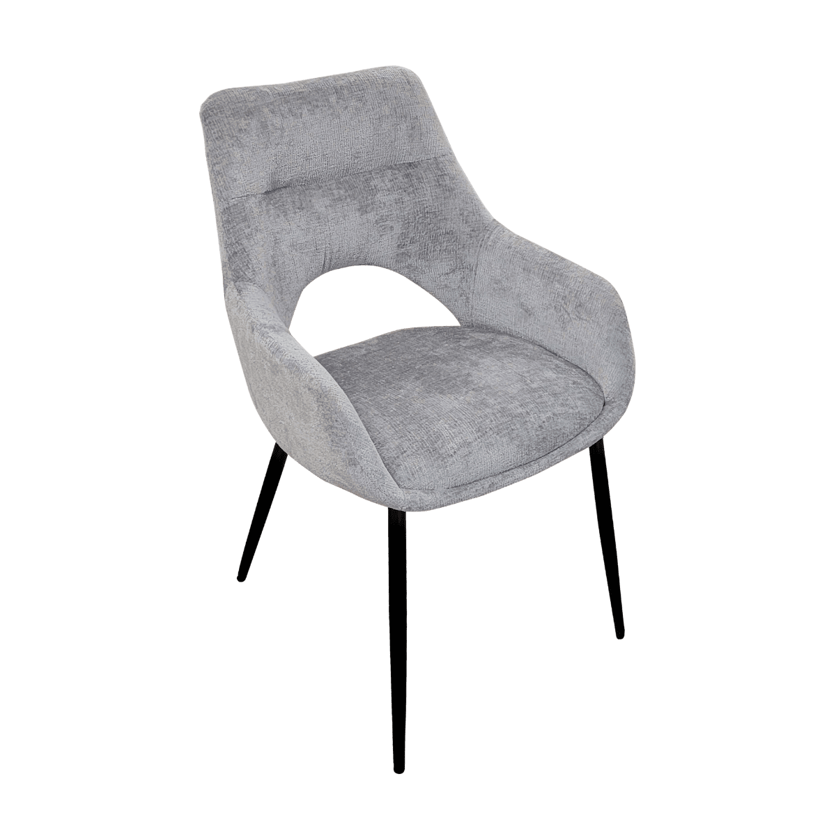 Chaise pour table à manger en tissu
