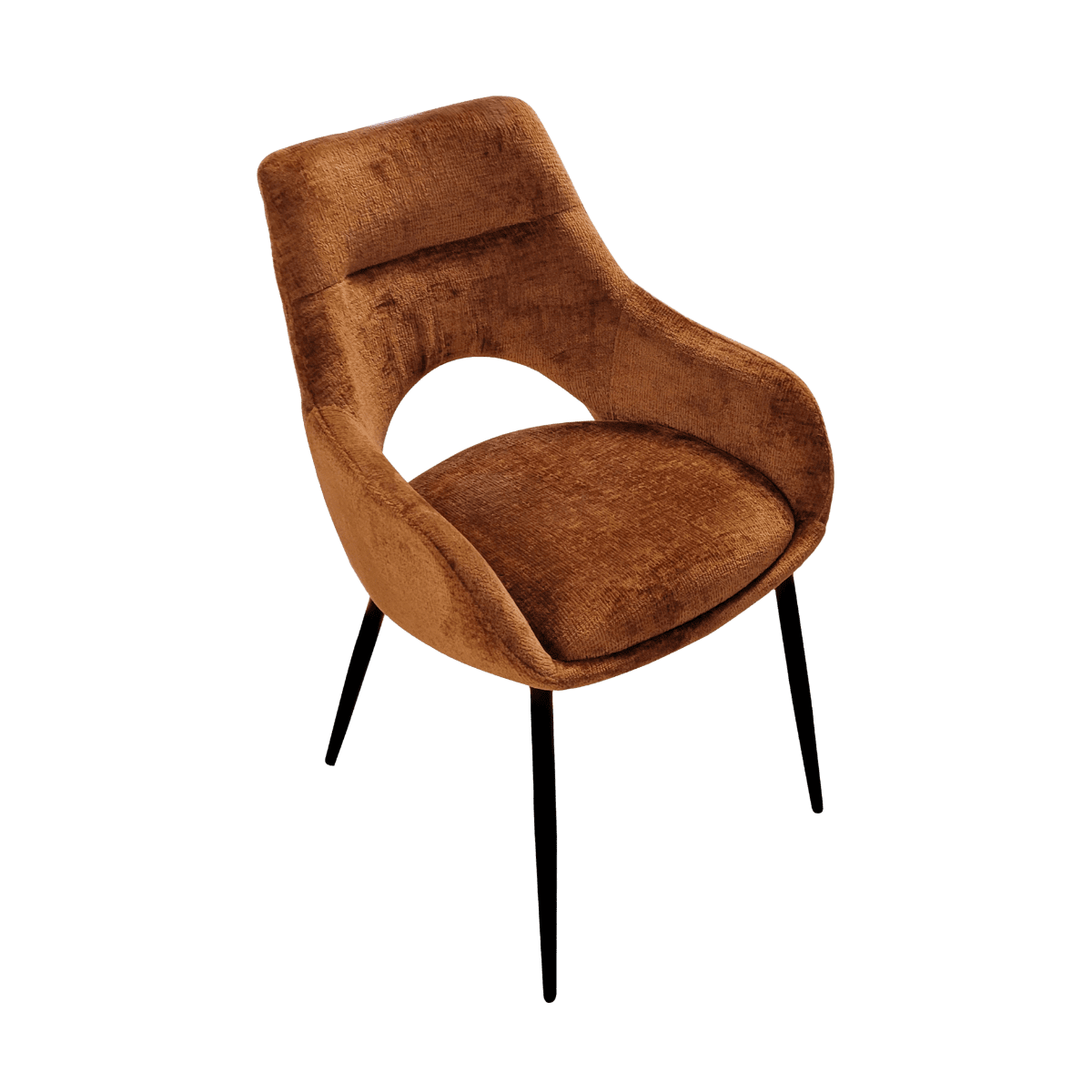 Chaise pour table à manger en tissu