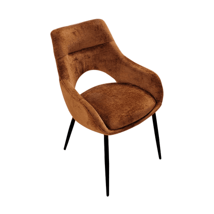 Chaise pour table à manger en tissu