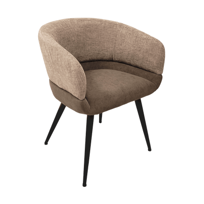 Chaise pour table à manger en tissu