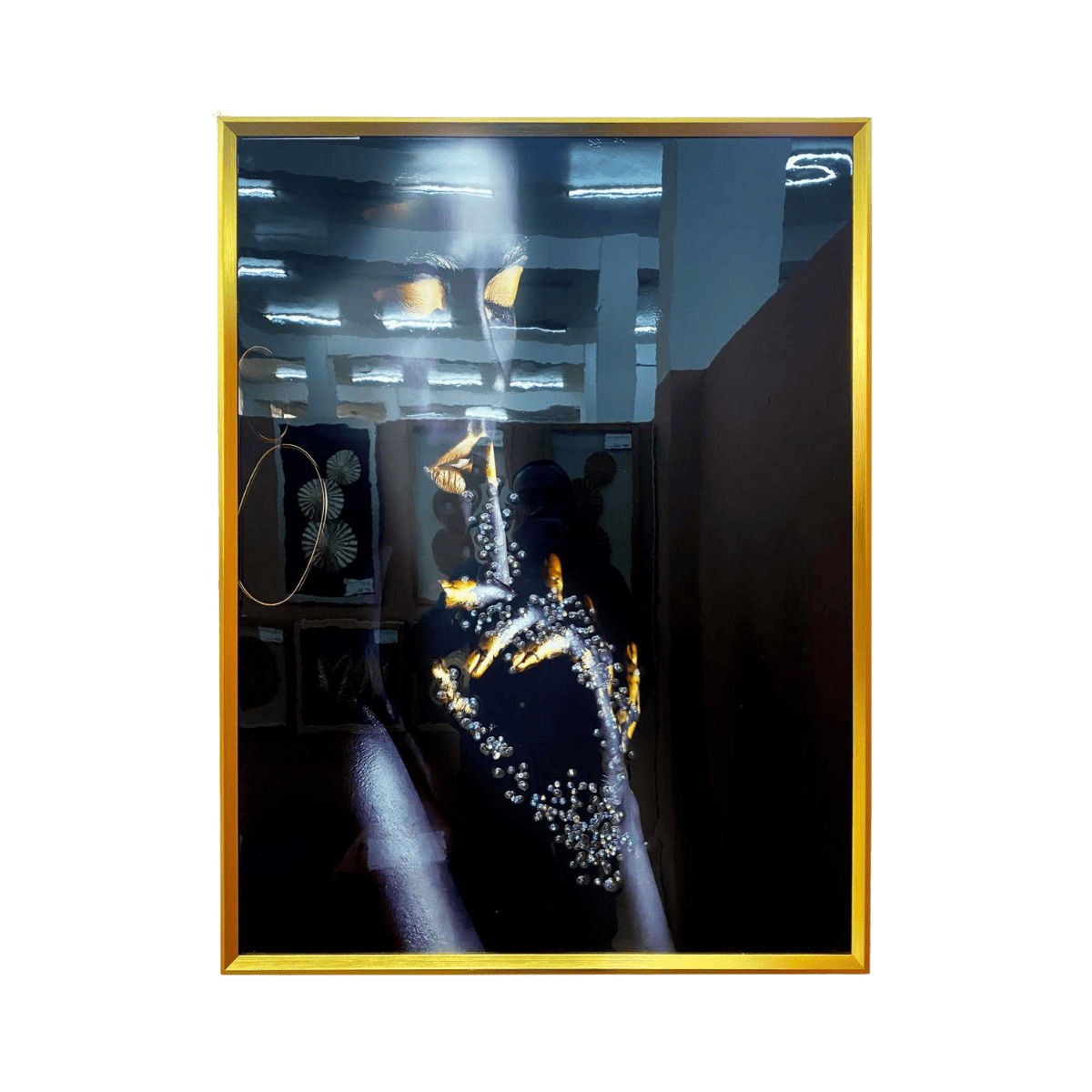 Tableau en verre FEMME AFRICAINE