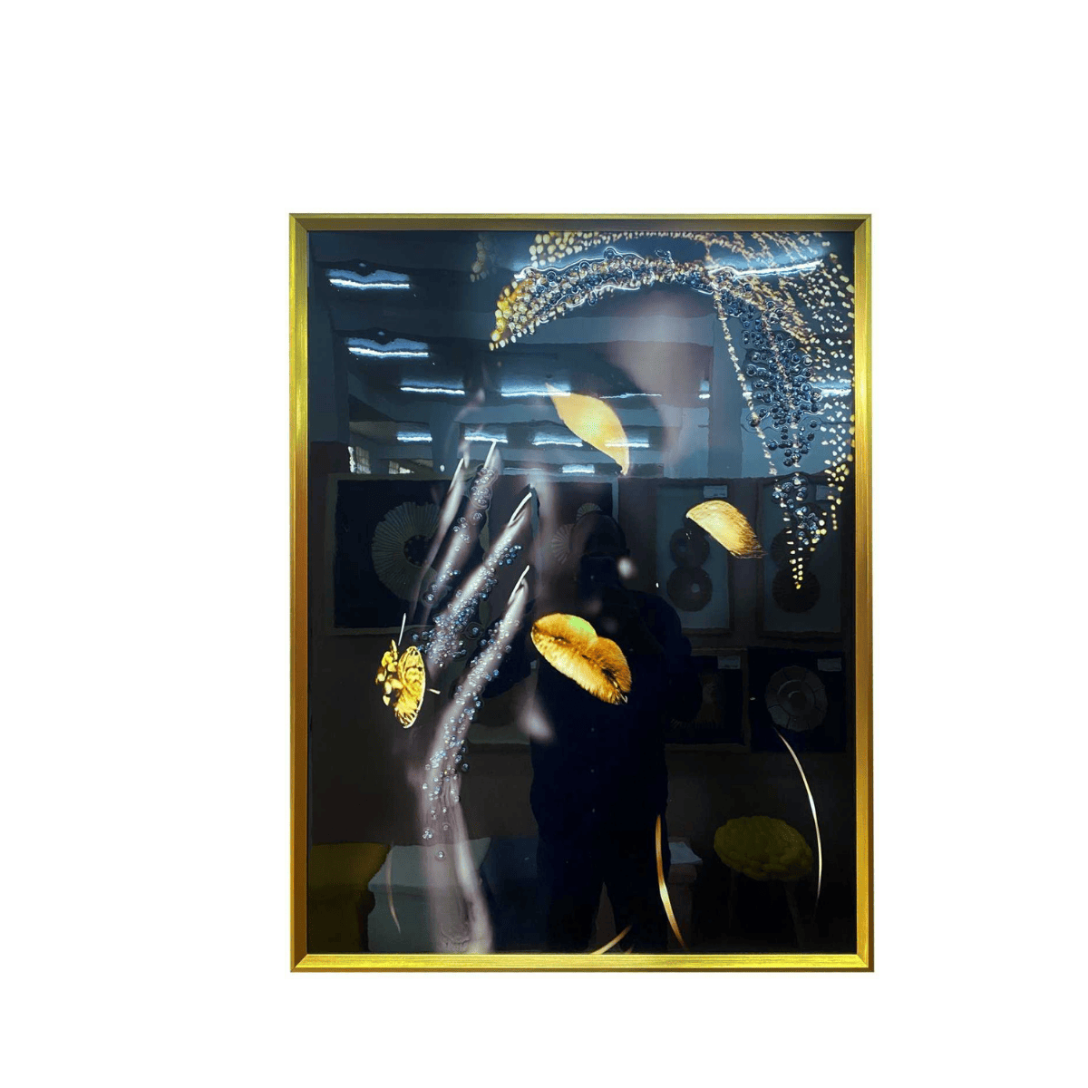 Tableau en verre FEMME AFRICAINE