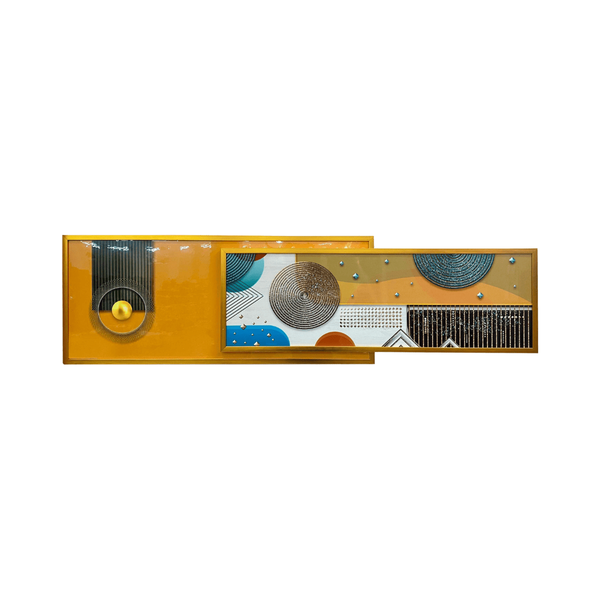 Tableau en verre YELLOW