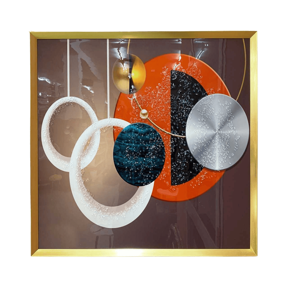 Tableau en verre CIRCLES
