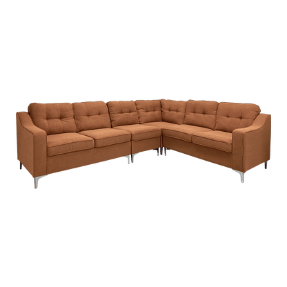 Salon d'angle en tissu