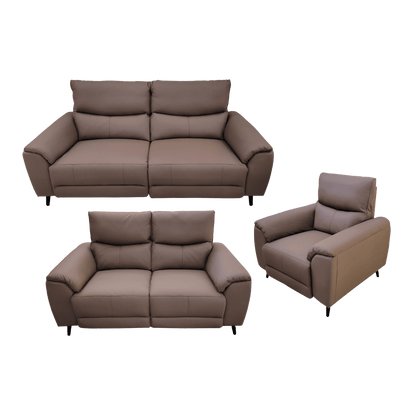 Salon 3+2+1 en cuir