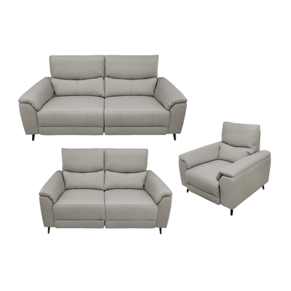 Salon 3+2+1 en cuir