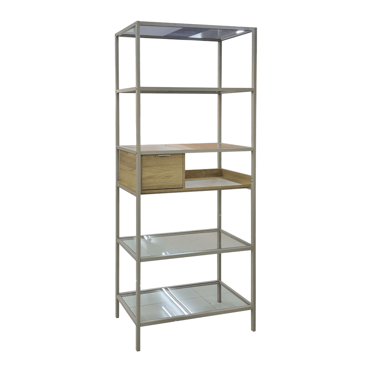 Bibliothèque MEVA TAUPE