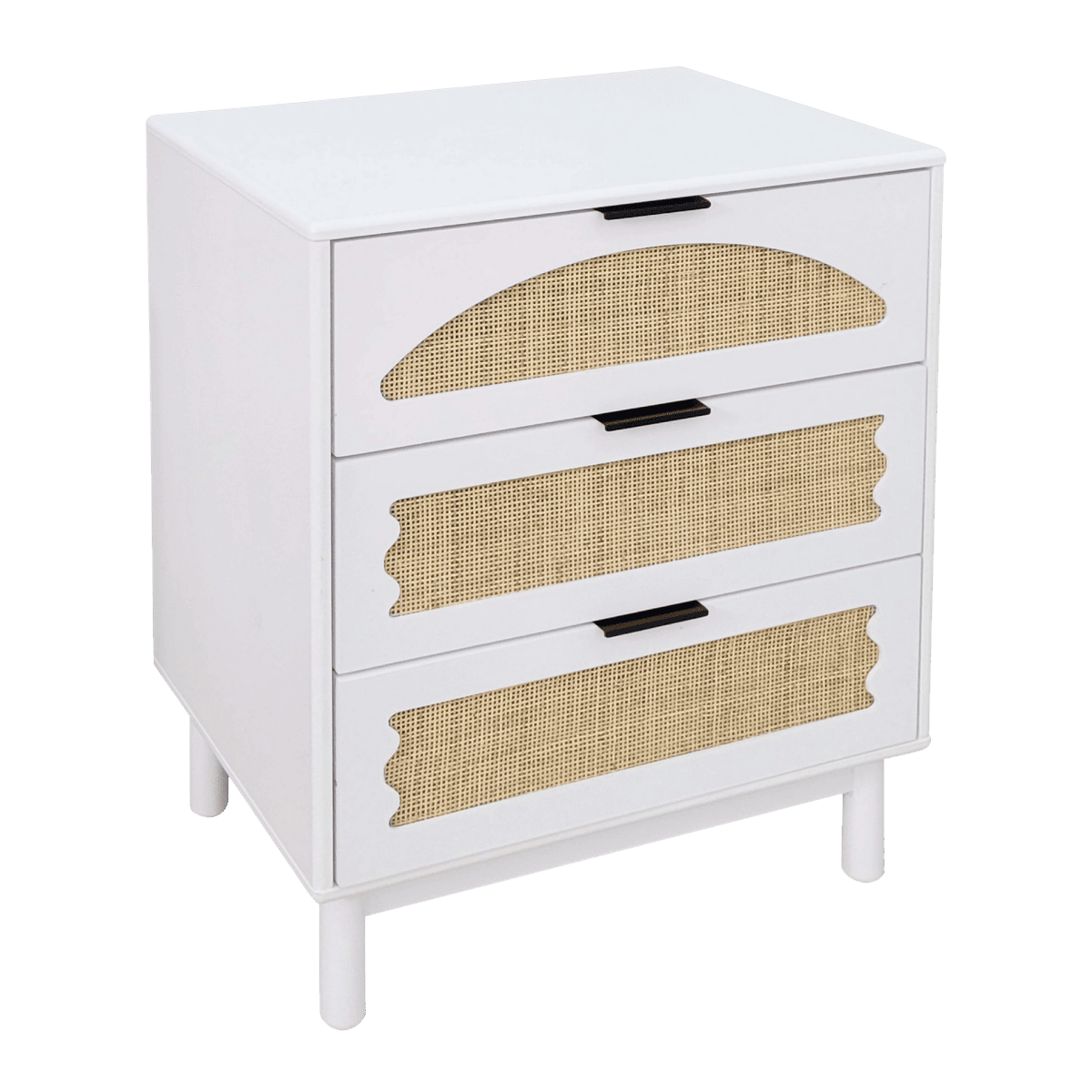 Commode 3 tiroirs BIANCA