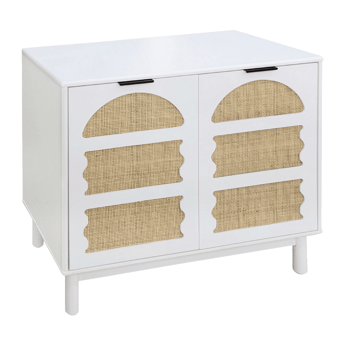 Meuble d'appoint 2 portes BIANCA