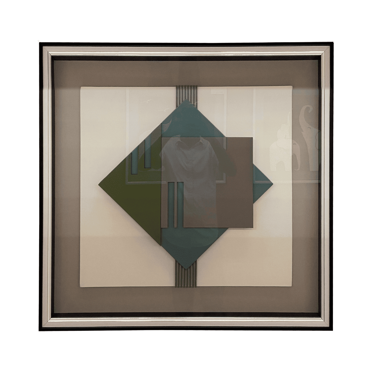 Tableau en verre 3D CURVY