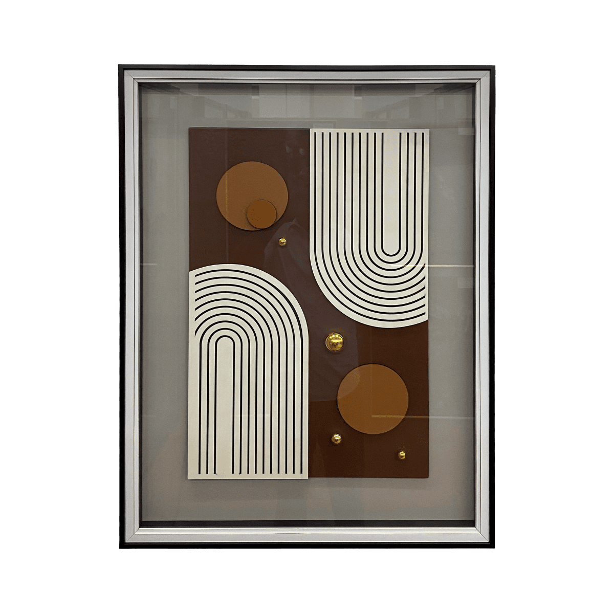 Tableau en verre 3D CURVY
