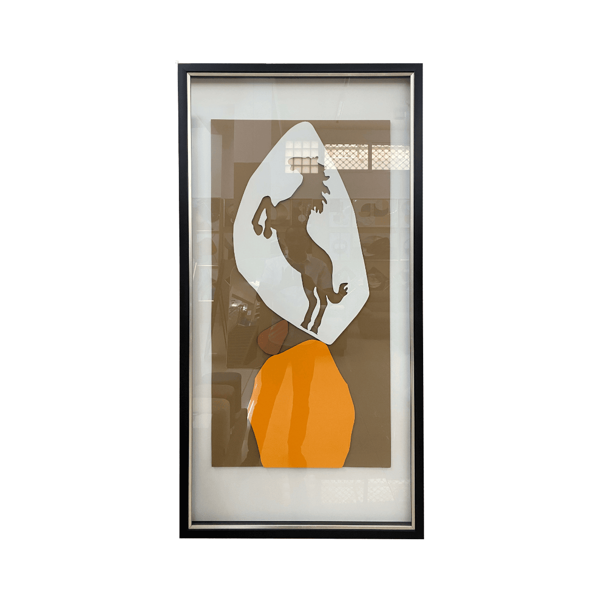 Tableau en verre 3D HORSE