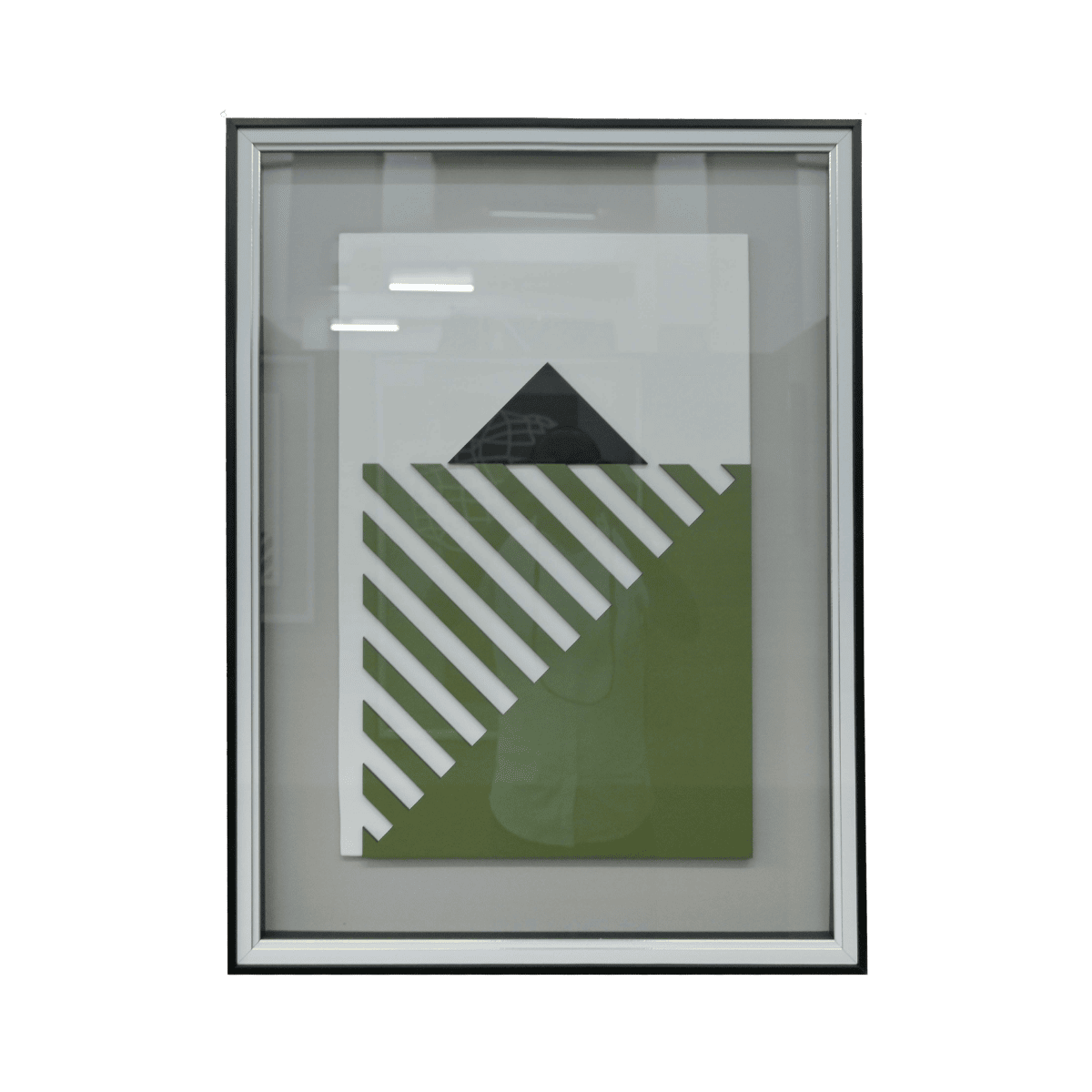 Tableau en verre 3D GREEN