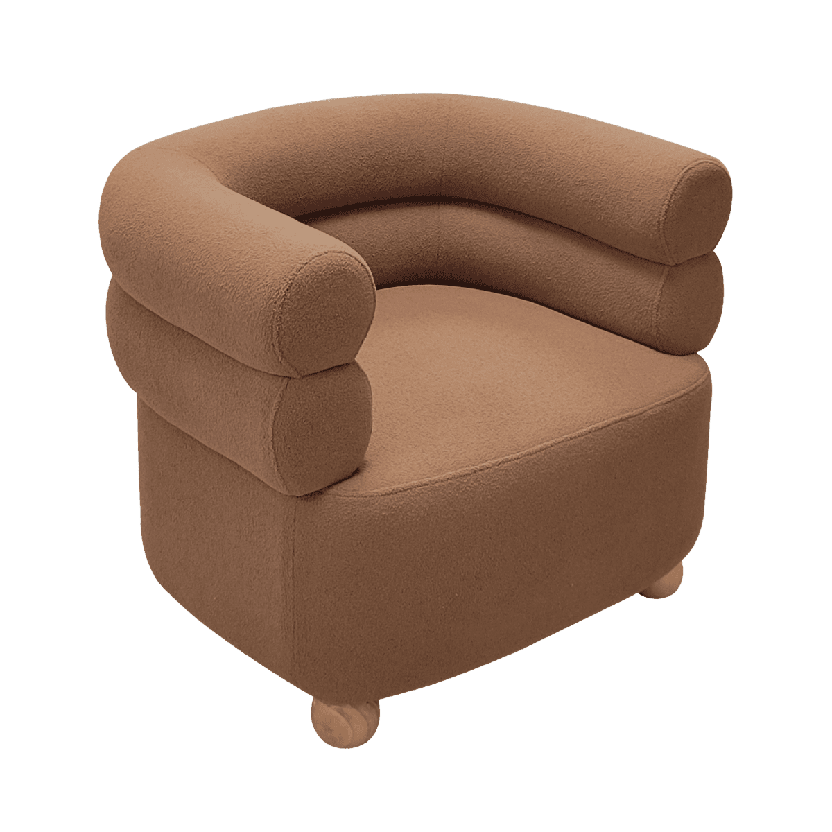 Fauteuil club en tissu