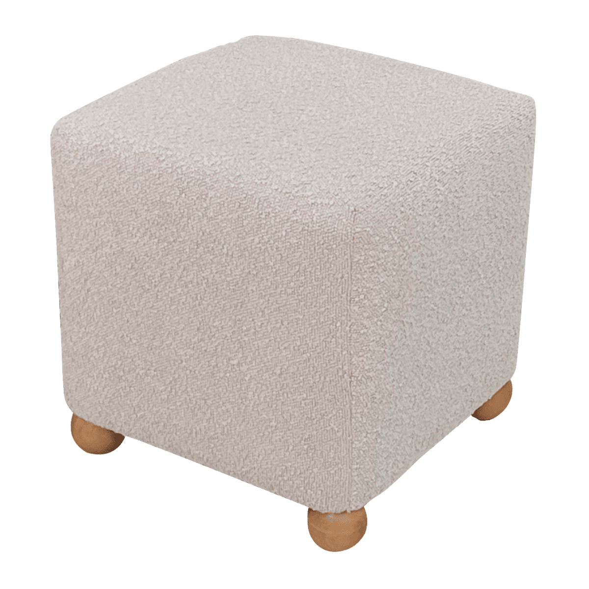 Pouf en tissu