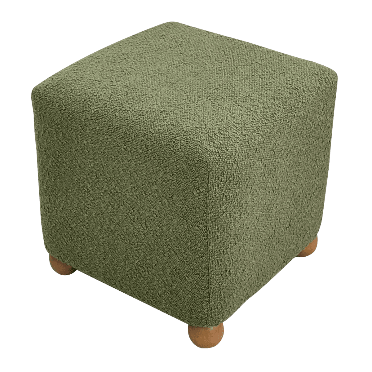 Pouf en tissu