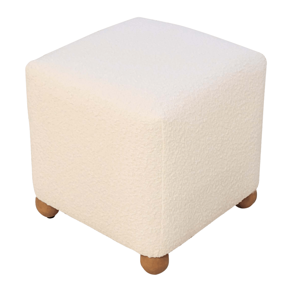 Pouf en tissu