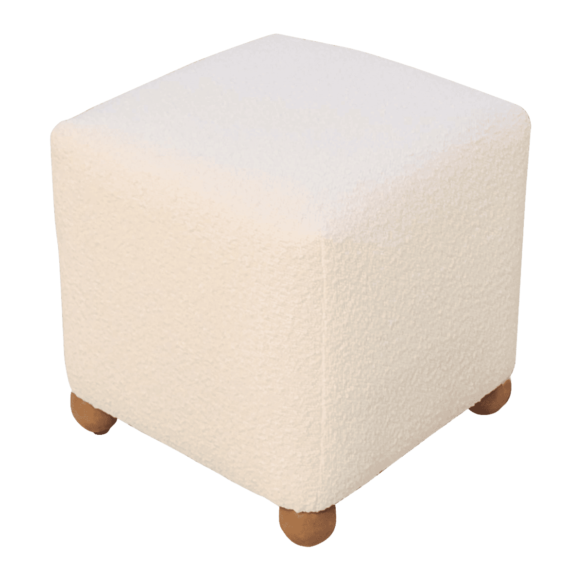 Pouf en tissu