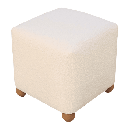 Pouf en tissu