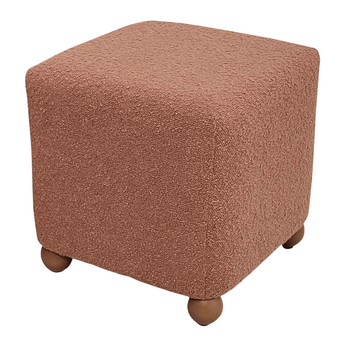 Pouf en tissu