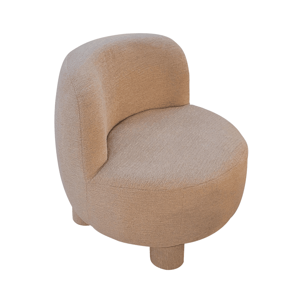 Fauteuil club en tissu