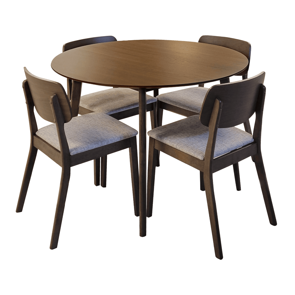 Table à manger en bois + 4 chaises JANE GREY