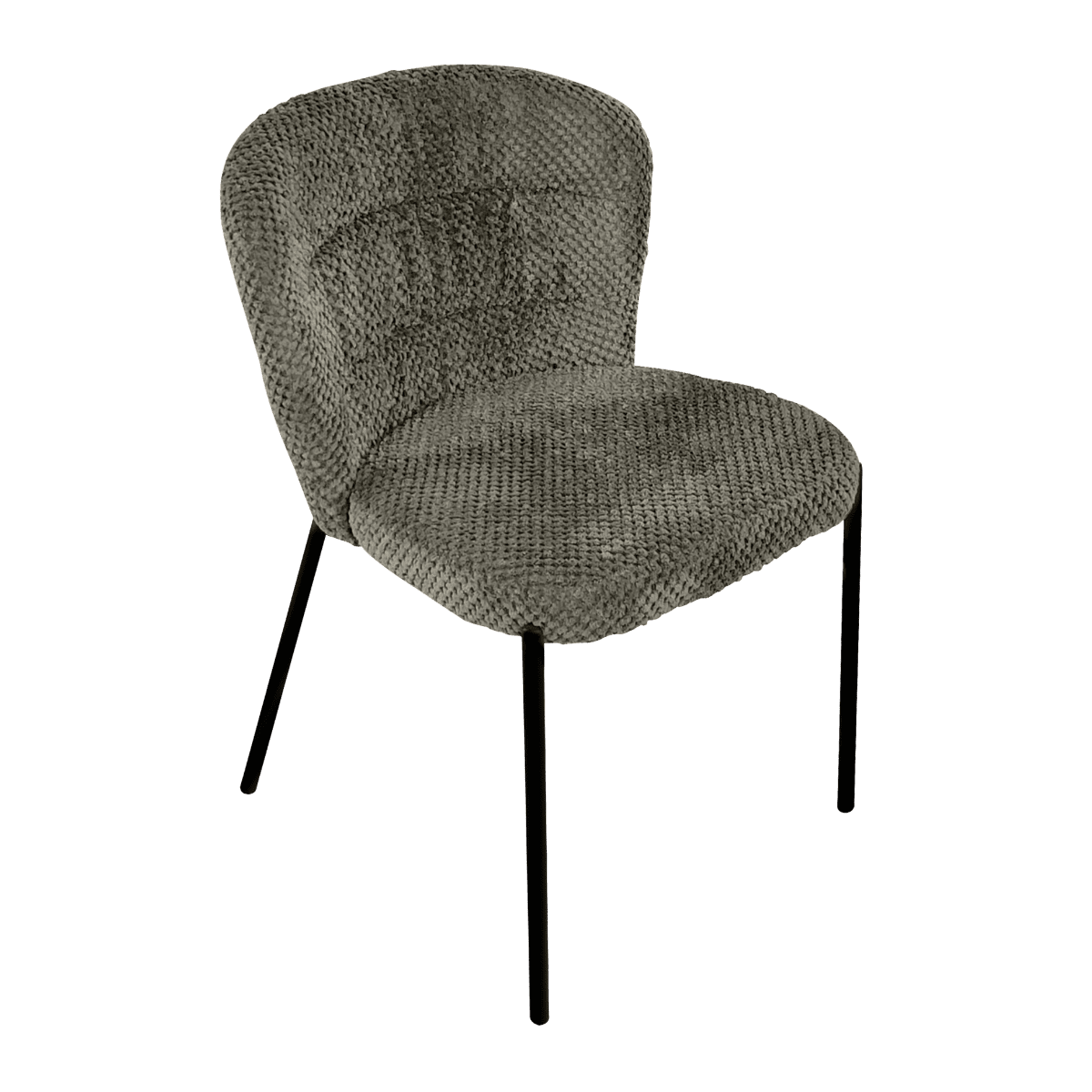Chaise pour table à manger en tissu