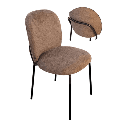 Chaise pour table à manger en tissu