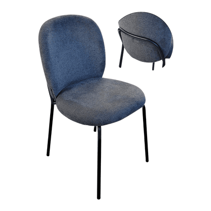 Chaise pour table à manger en tissu