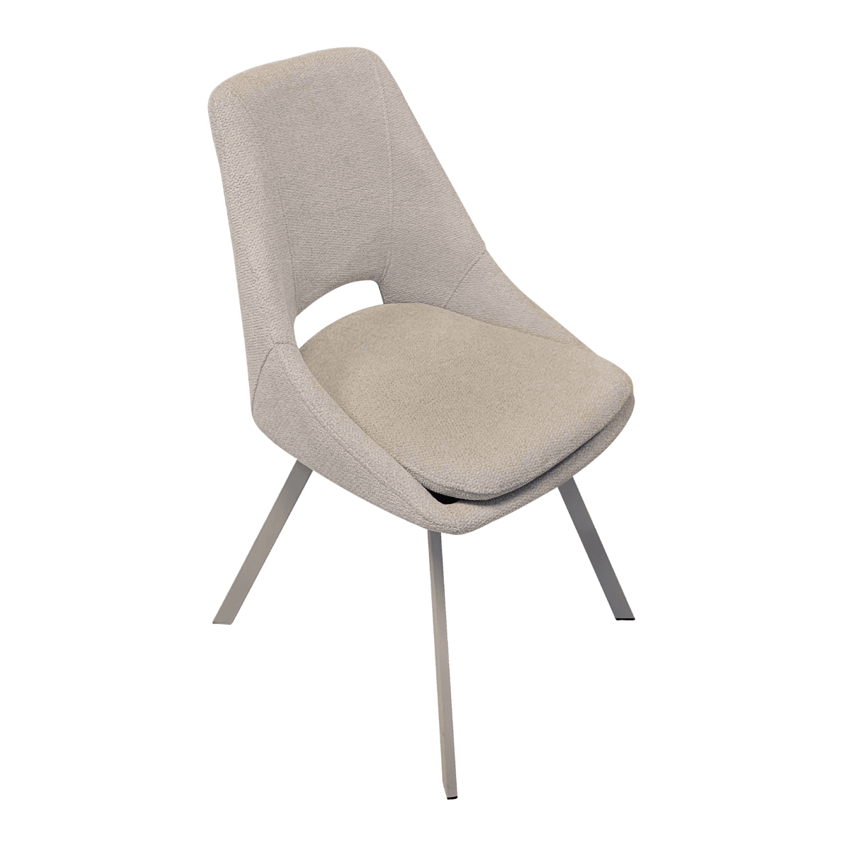 Chaise pour table à manger en tissu
