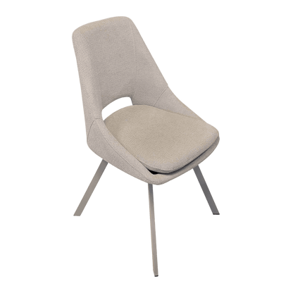 Chaise pour table à manger en tissu