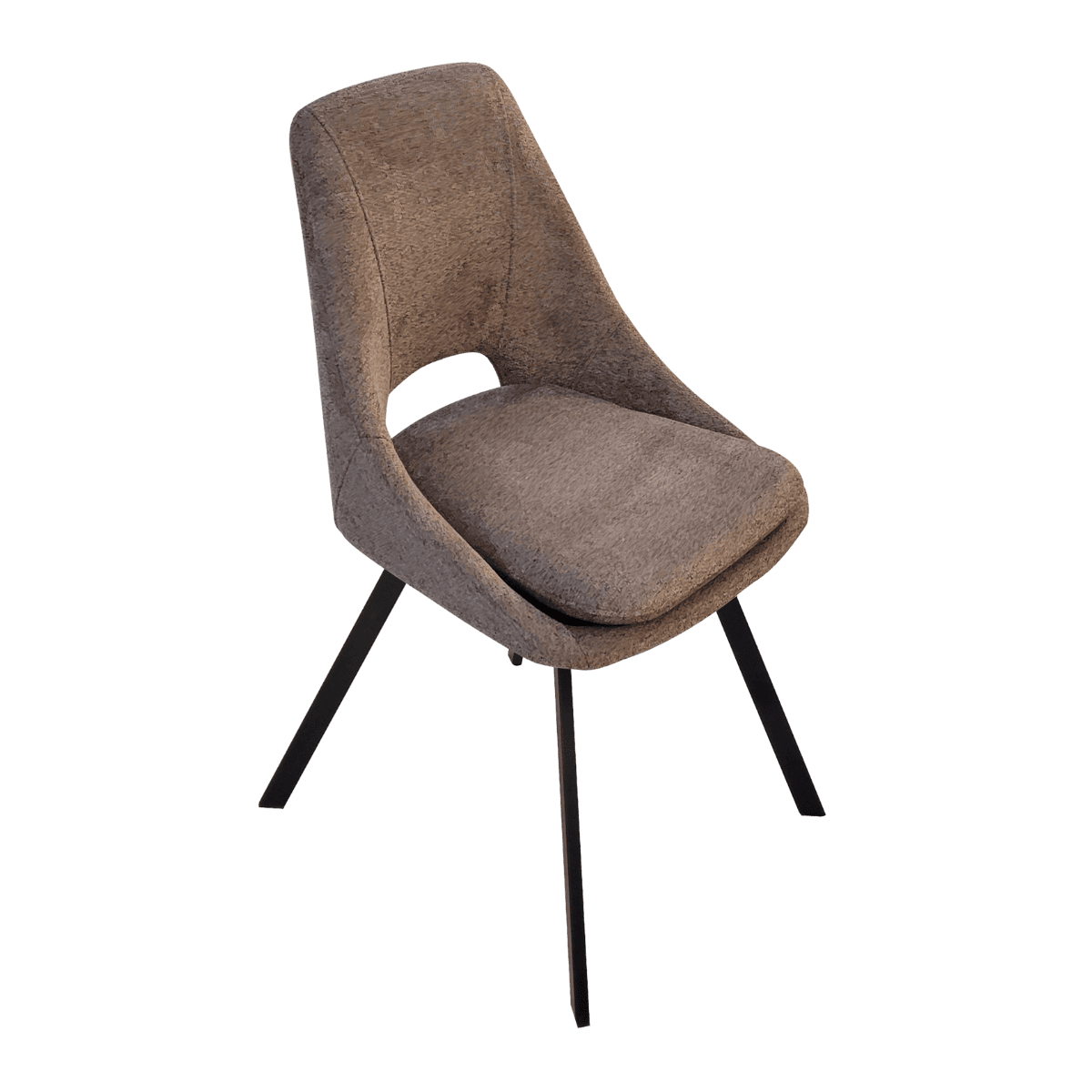 Chaise pour table à manger en tissu