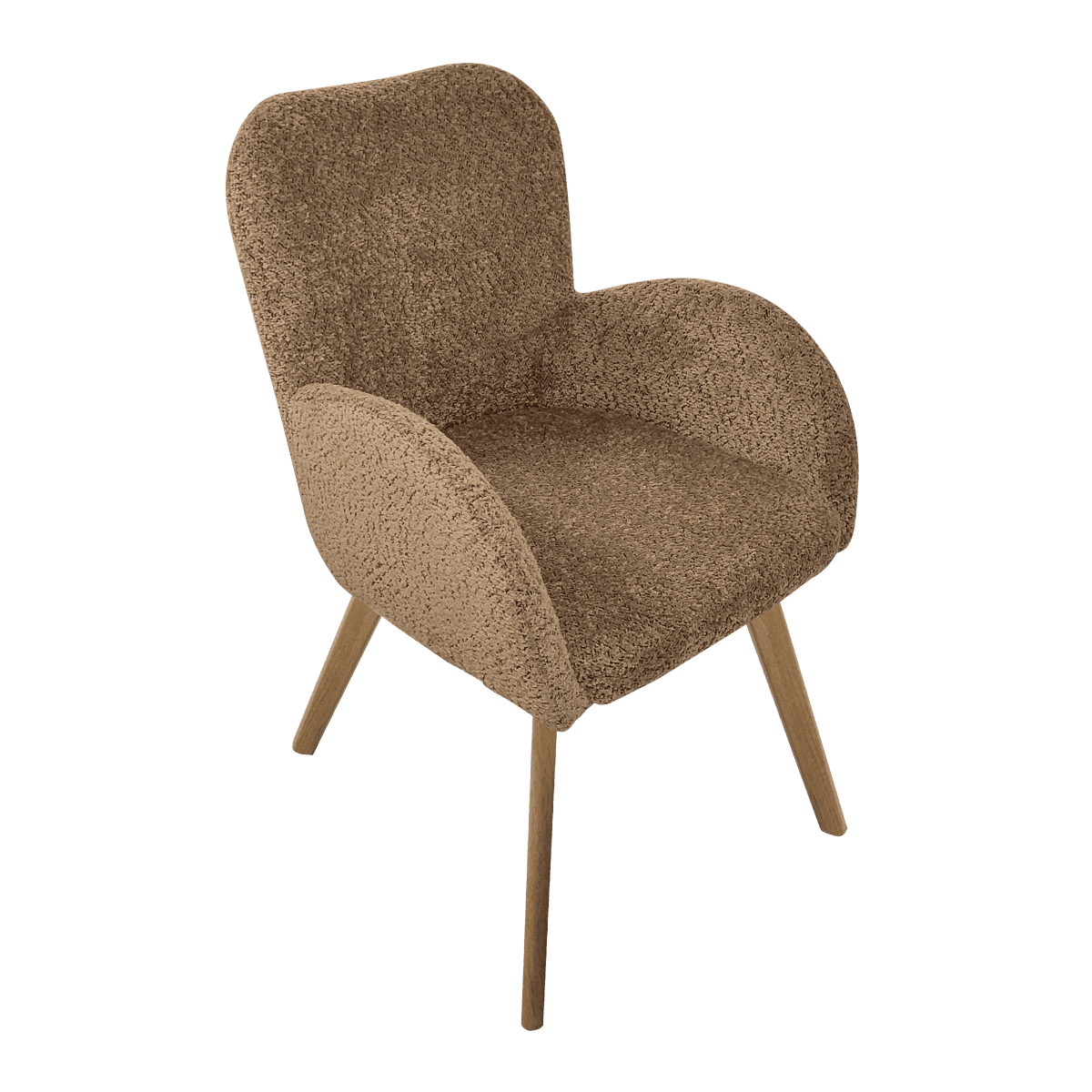 Chaise pour table à manger en tissu