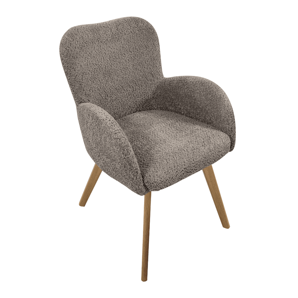 Chaise pour table à manger en tissu