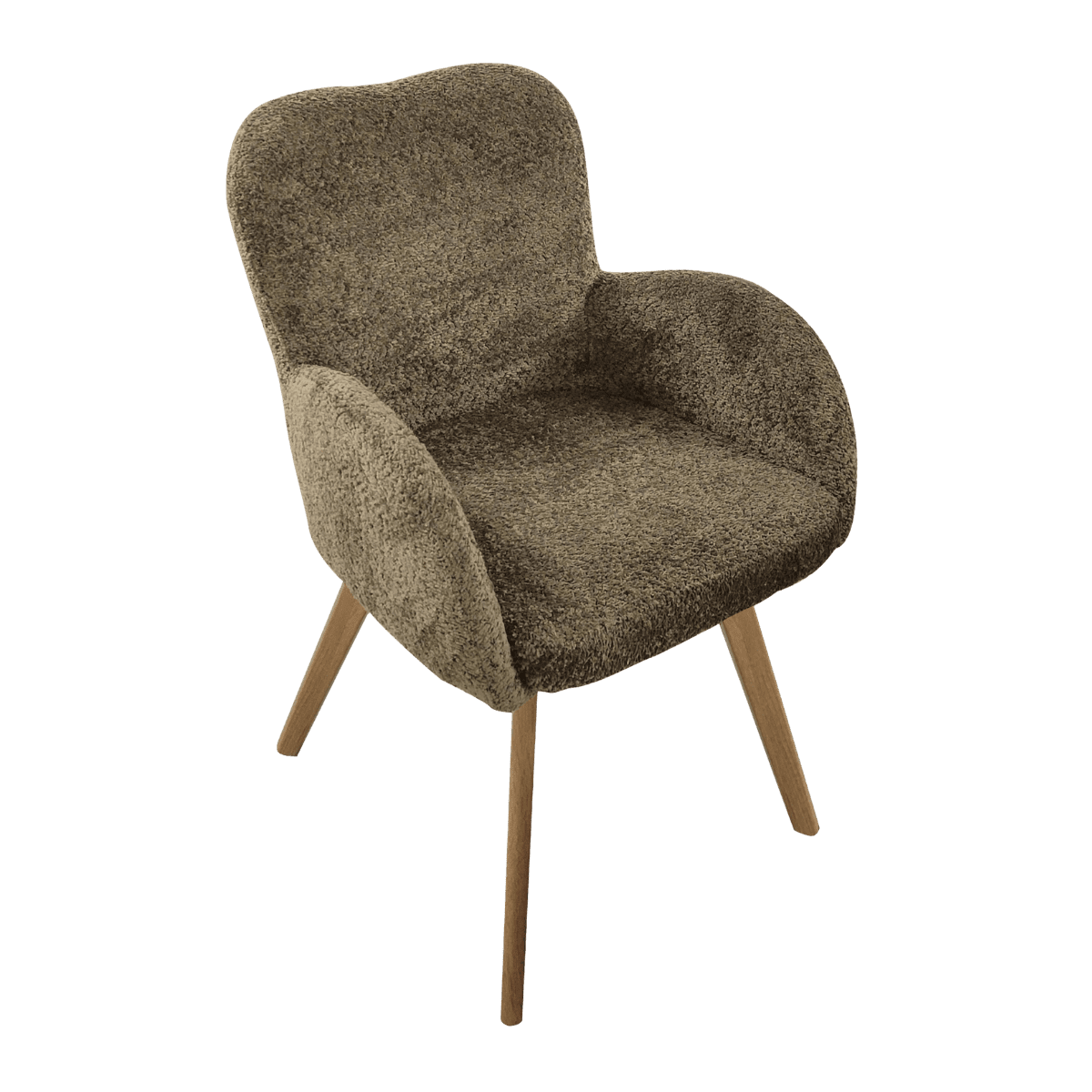 Chaise pour table à manger en tissu