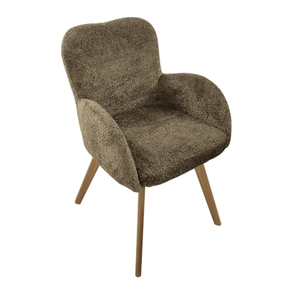 Chaise pour table à manger en tissu