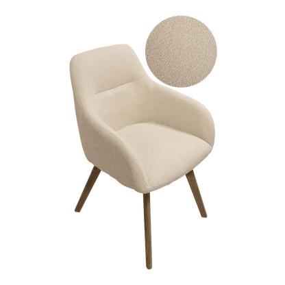 Chaise pour table à manger en tissu