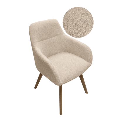 Chaise pour table à manger en tissu