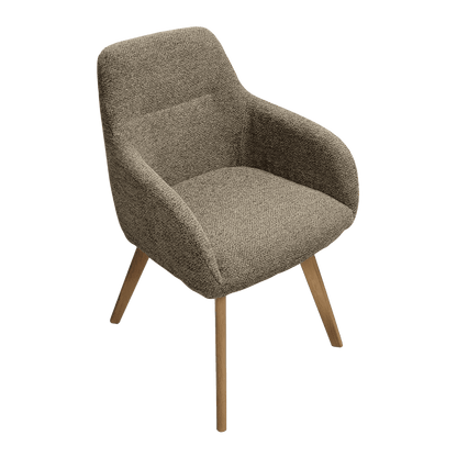 Chaise pour table à manger en tissu