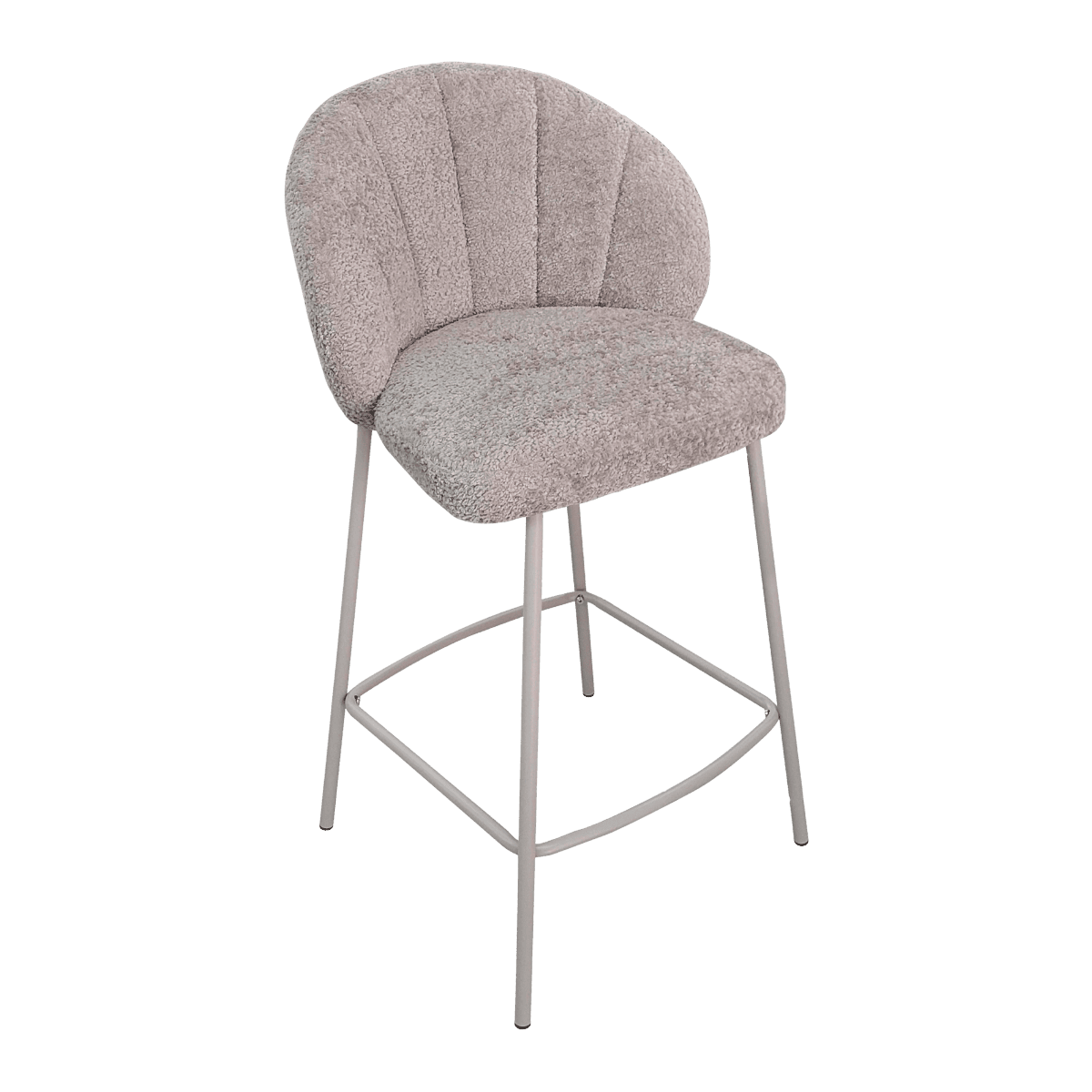 Chaise de bar en tissu