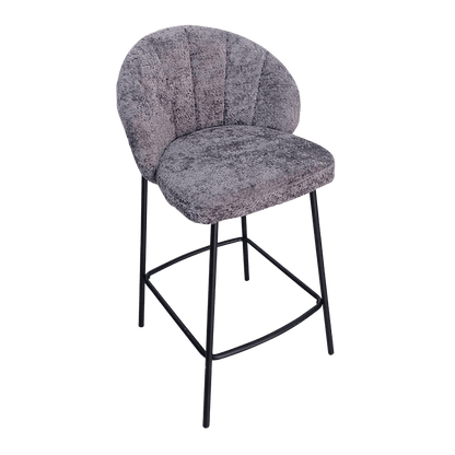 Chaise de bar en tissu