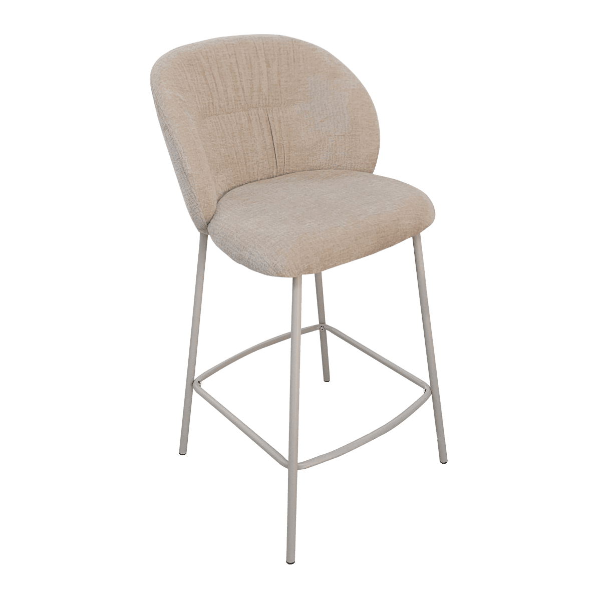 Chaise de bar en tissu