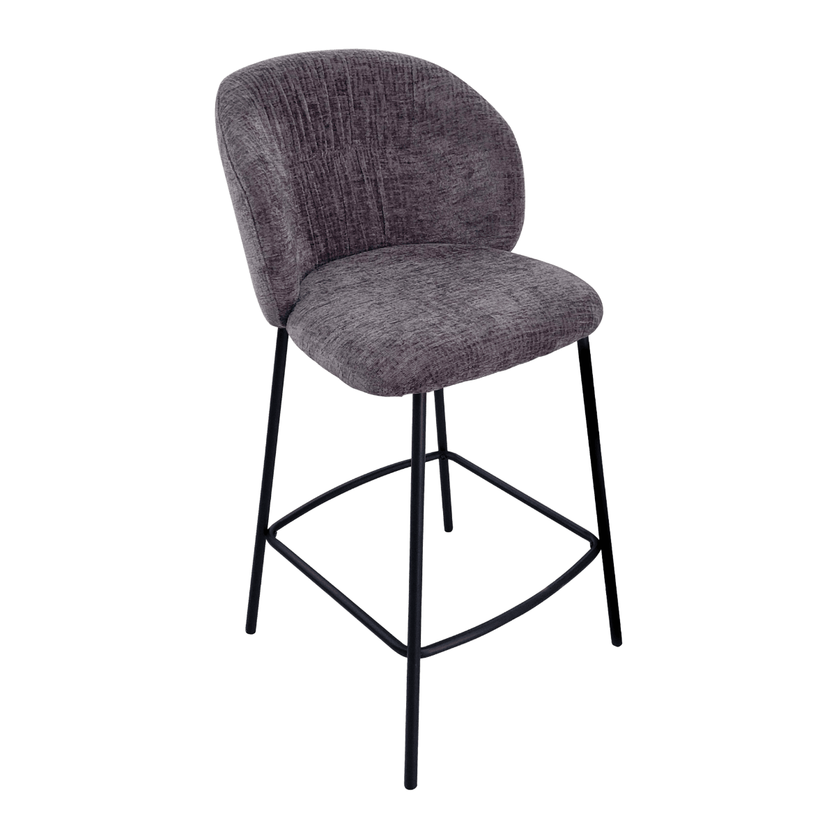 Chaise de bar en tissu