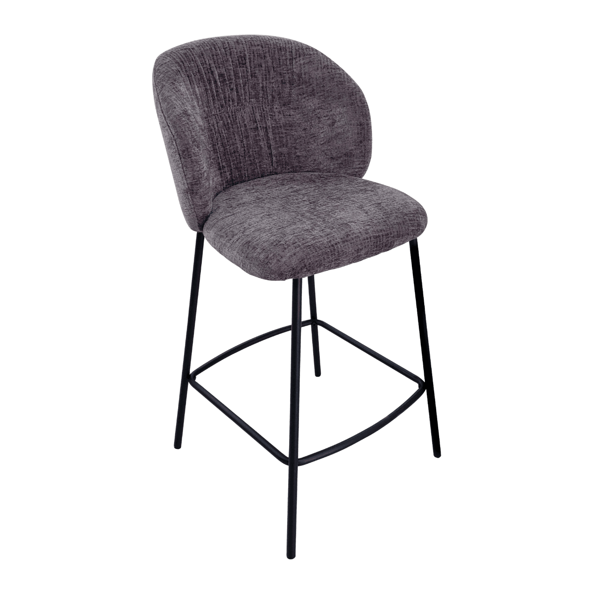 Chaise de bar en tissu