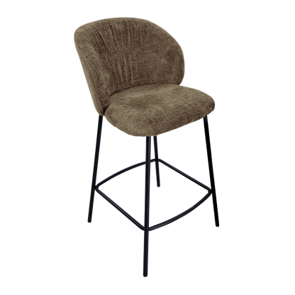 Chaise de bar en tissu