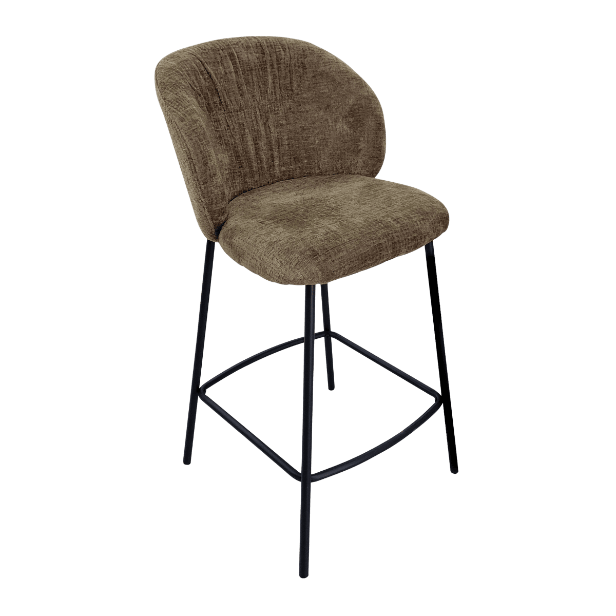 Chaise de bar en tissu