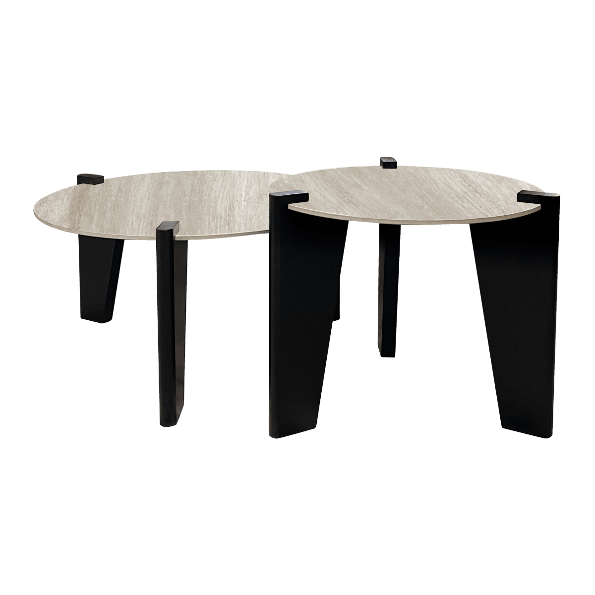 Set de 2 tables basses ELIA