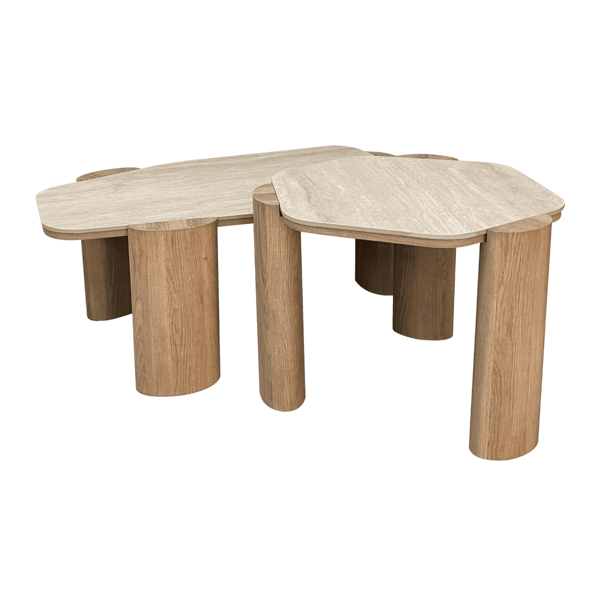 Set de 2 tables basses THALIA
